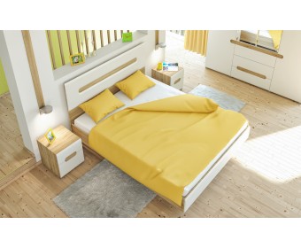 Двуспальная кровать Леонардо МН-026-10-140, белый
