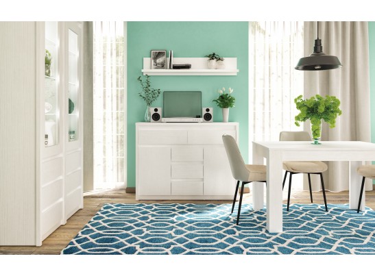 Тумба с дверцами Палермо МН-033-01, белый