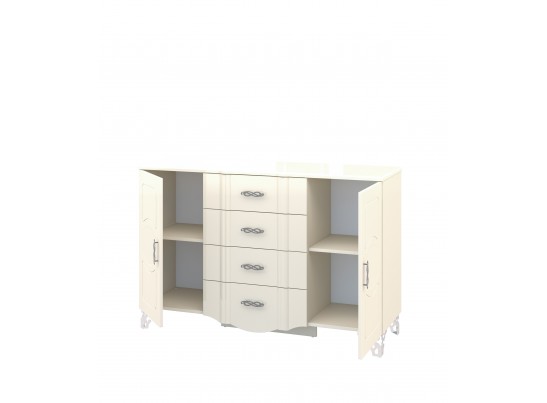 Мебель в прихожую София МН-025-1, крем глянец