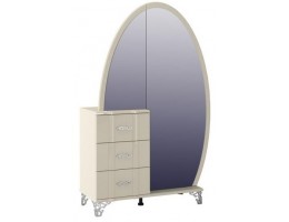 Шкаф комбинированный София МН-025-10, крем глянец