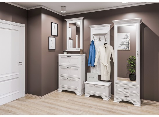 Тумба обувная Юнона МН-132-30, белый Тумба обувная Юнона МН-132-30, белый