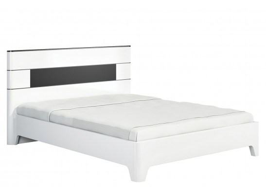 Кровать Верона МН-024-01М, белый глянец