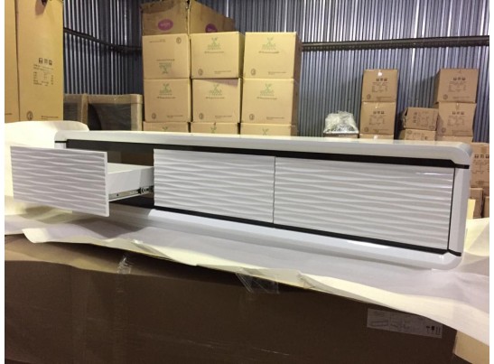 Тумба под ТВ 3D-Modo D2034 (Bright White) 2000*450*450