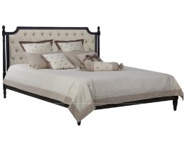 Кровать двуспальная S7704 S1, черный