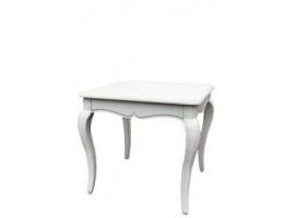 Стол кофейный квадратный DF887 М01, белый
