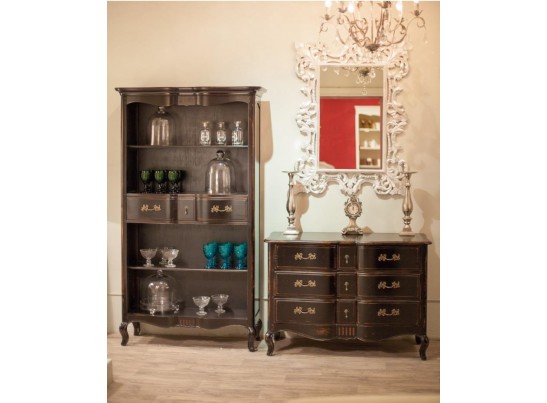 Комод 9 ящиков DF815 S1,черный