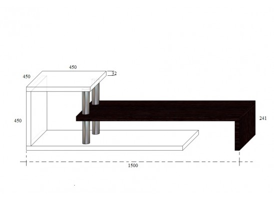 Тумба для ТВ 3188