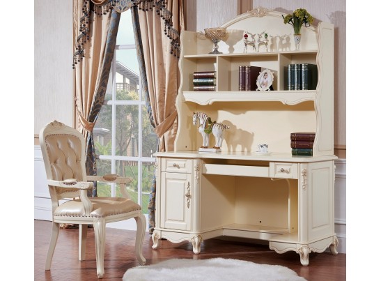 Компьютерный стол 8801-B Fiore Bianco, ivory