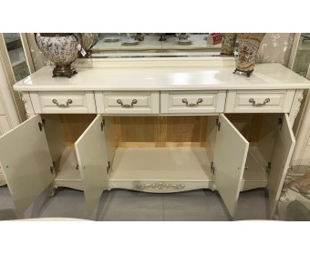 Буфет (без зеркала) 8801 Fiore Bianco, ivory