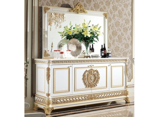 Буфет Е62 Монарх, white gold