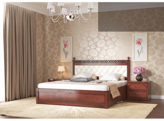 Кровать с мягким изголовьем РИЧАРД