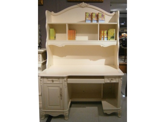 Компьютерный стол 8801-B Fiore Bianco, ivory