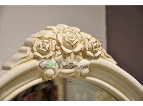 Зеркало 8803-C Fiore Bianco, ivory