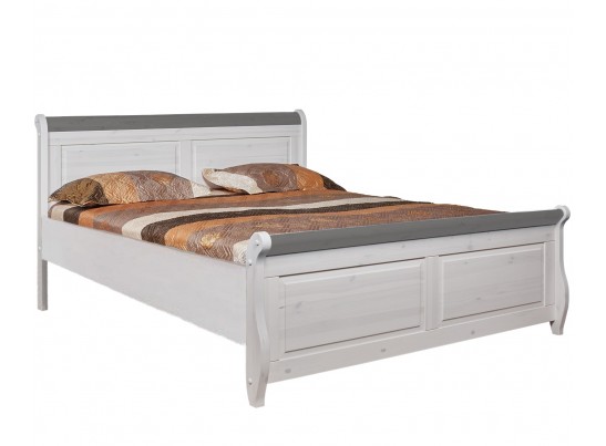 Кровать двуспальная Мальта М без ящика - 180х200 (массив)