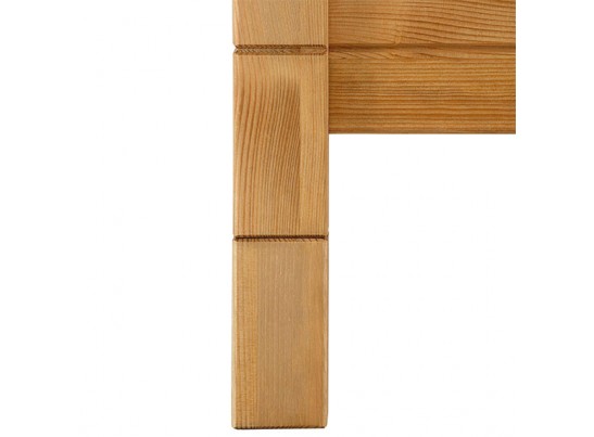 Кровать "Рауна" 180x200 (бейц/масло)