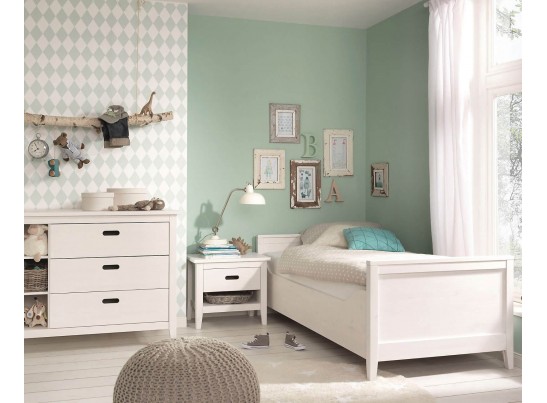 Тумба прикроватная Сиело 77326, белый воск УКВ