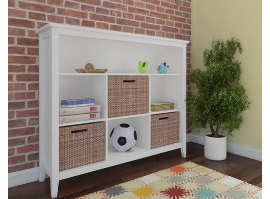 Стеллаж широкий Сиело 77450, белый воск УКВ