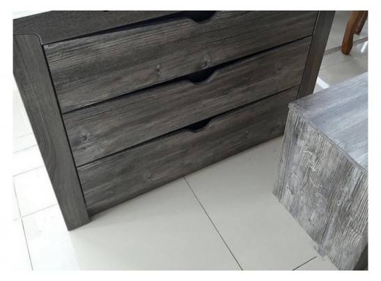 Комод с зеркалом Гарда, сосна