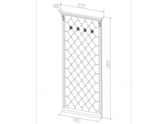 Вешалка Благо 5.7