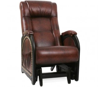 Кресло-качалка (глайдер) Комфорт Модель 48 с лозой 