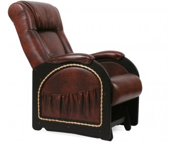 Кресло-качалка (глайдер) Комфорт Модель 48 с лозой 