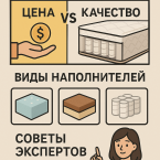Как выбрать матрас для спального гарнитура.