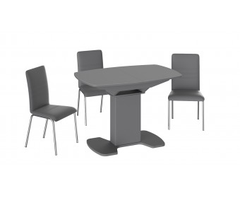 Стол обеденный «Портофино» Серый