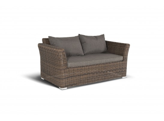 "Капучино Дабл" лаунж-зона из искусственного ротанга, цвет коричневый в Набережных Челнах