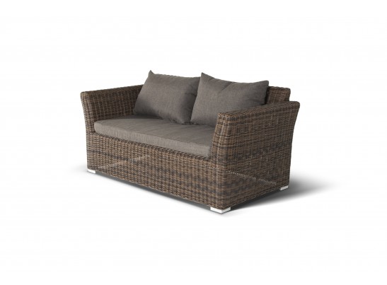 "Капучино Дабл" лаунж-зона из искусственного ротанга, цвет коричневый в Набережных Челнах
