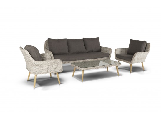 "Прованс" лаунж-зона плетеная из искусственного ротанга, цвет бежевый в Набережных Челнах