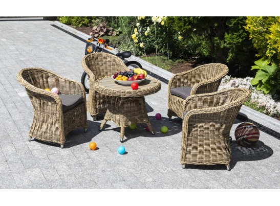 "Равенна" кофейный стол из искусственного ротанга, цвет соломенный в Набережных Челнах