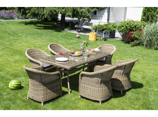 "Эспрессо" обеденная группа плетеная, цвет соломенный в Набережных Челнах