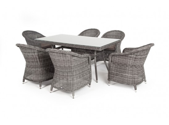 "Эспрессо" обеденная группа плетеная, цвет графит в Набережных Челнах