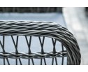 "Цесена" обеденная группа плетеная из искусственного ротанга, цвет графит в Набережных Челнах