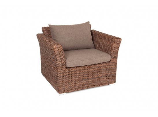 "Капучино" кресло из искусственного ротанга, цвет коричневый в Набережных Челнах