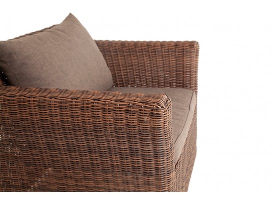 "Капучино" кресло из искусственного ротанга, цвет коричневый в Набережных Челнах