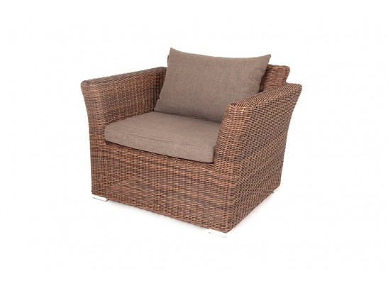 "Капучино" кресло из искусственного ротанга, цвет коричневый в Набережных Челнах