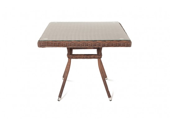 "Айриш" стол плетеный из искусственного ротанга, цвет коричневый в Набережных Челнах