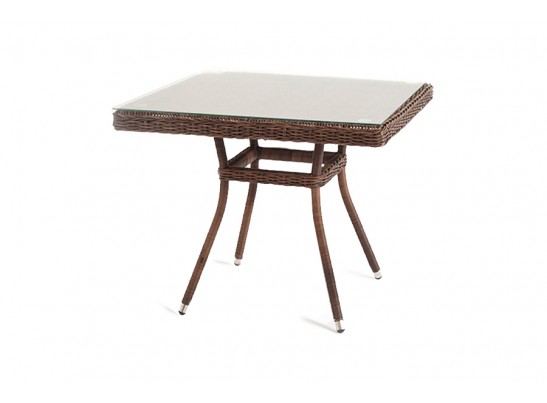 "Айриш" стол плетеный из искусственного ротанга, цвет коричневый в Набережных Челнах