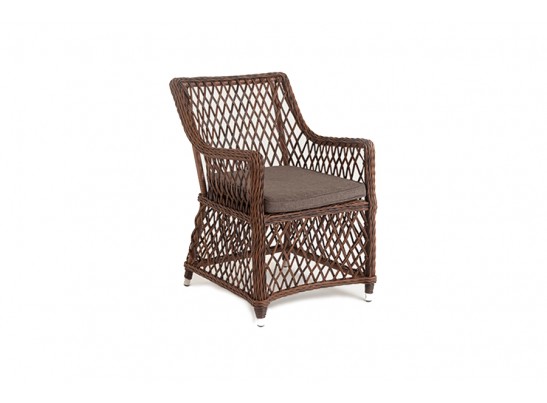 "Латте" плетеное кресло из искусственного ротанга, цвет коричневый в Набережных Челнах