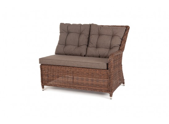 "Бергамо" модульный диван из ротанга, цвет коричневый в Набережных Челнах