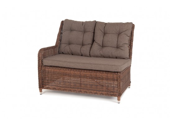 "Бергамо" модульный диван из ротанга, цвет коричневый в Набережных Челнах