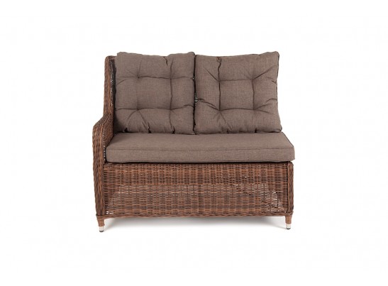 "Бергамо" модульный диван из ротанга, цвет коричневый в Набережных Челнах