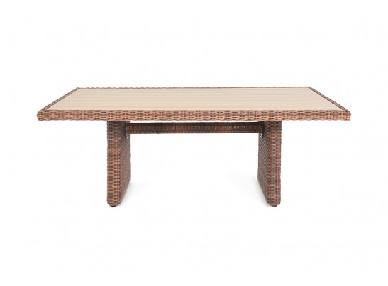 "Бергамо" плетеный обеденный стол, цвет коричневый в Набережных Челнах