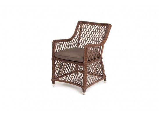 "Латте" плетеное кресло из искусственного ротанга, цвет коричневый в Набережных Челнах