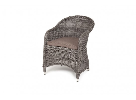 "Равенна" плетеное кресло из искусственного ротанга, цвет графит в Набережных Челнах