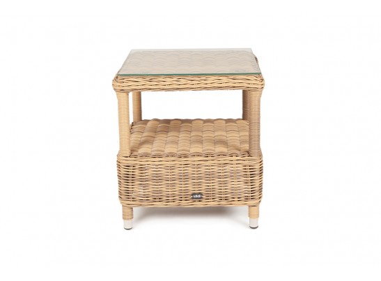 "Форио" столик кофейный из искусственного ротанга, цвет соломенный в Набережных Челнах