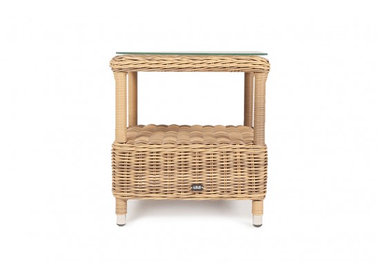 "Форио" столик кофейный из искусственного ротанга, цвет соломенный в Набережных Челнах