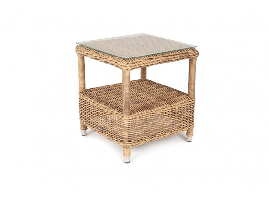 "Форио" столик кофейный из искусственного ротанга, цвет соломенный в Набережных Челнах