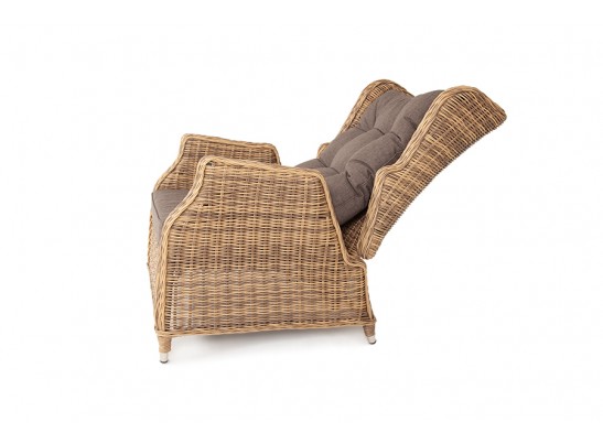 "Форио" кресло раскладное плетеное, цвет соломенный в Набережных Челнах